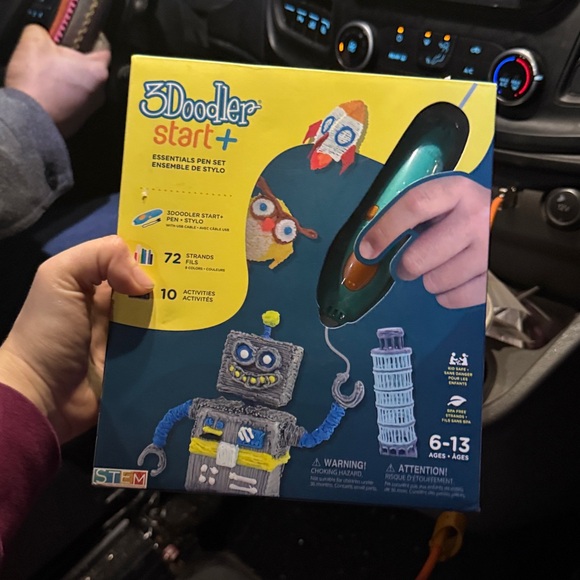 Start+ Essentials 3D Pen Set - Blue and Orange - Picture 2 of 2